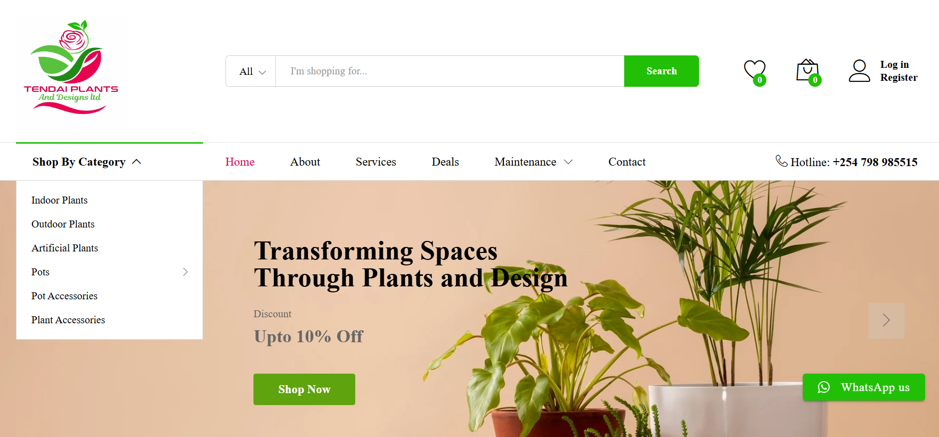 Tendai Plants